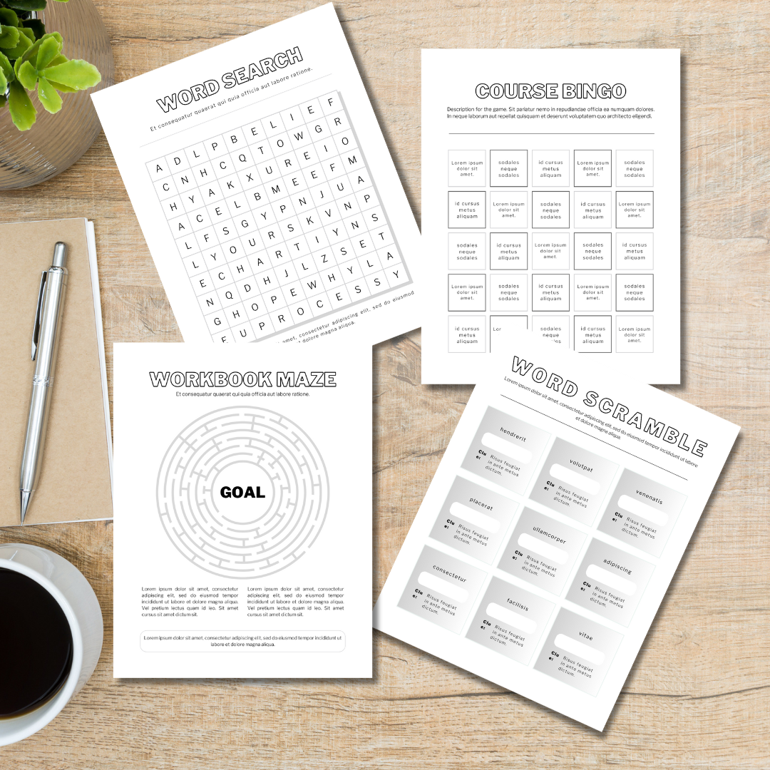 Download puzzle templates