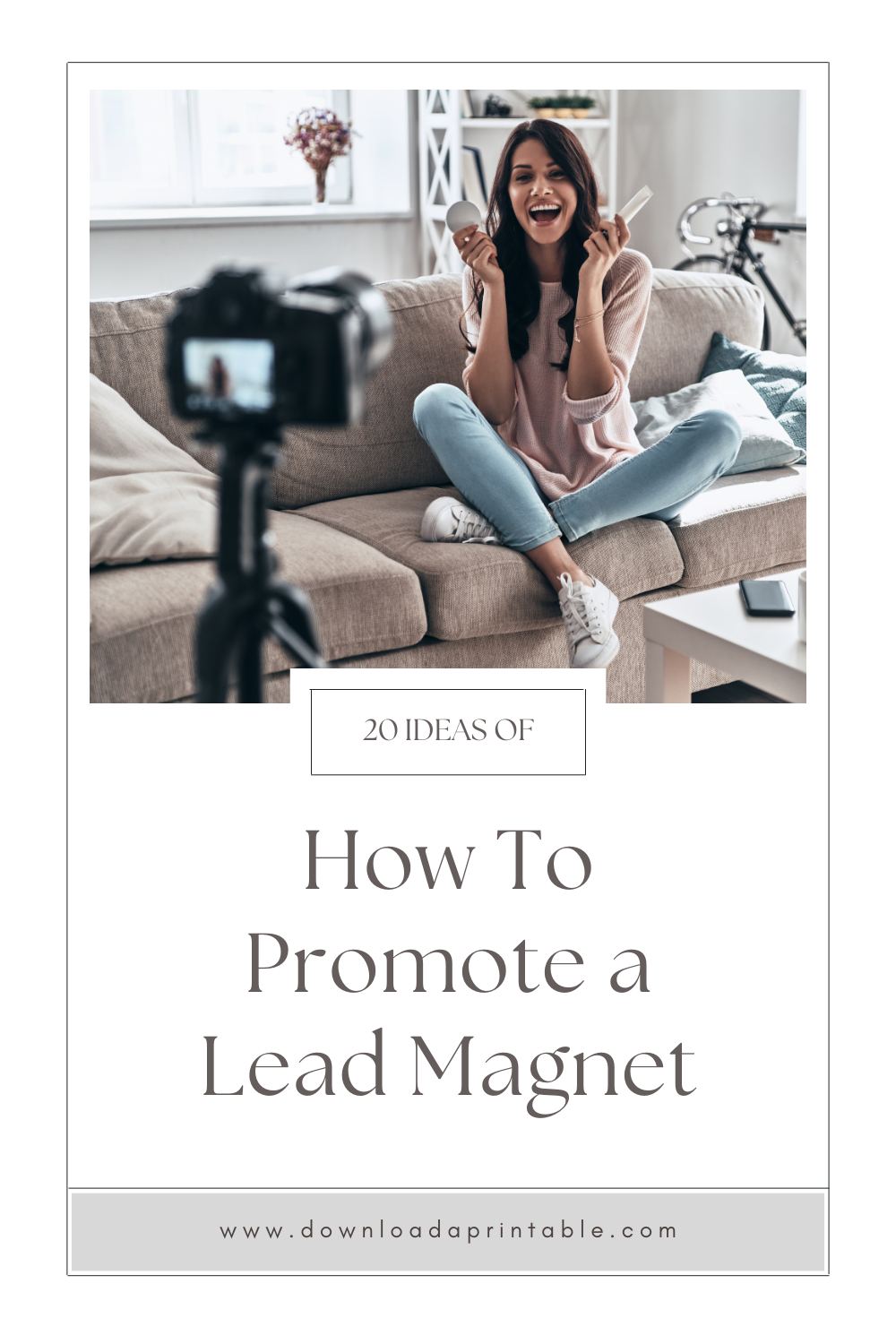 how to promote a lead magnet